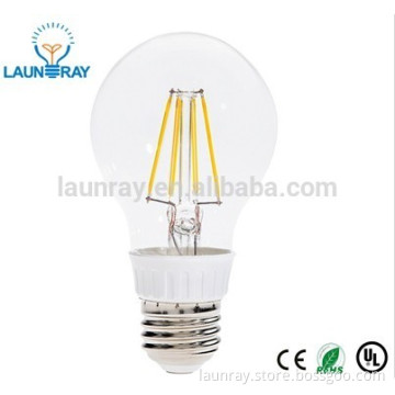 220V Dimmable Led Bulb A60 E27 4W / 6W / 8W Warm White LED COB Filament lamp light bulb